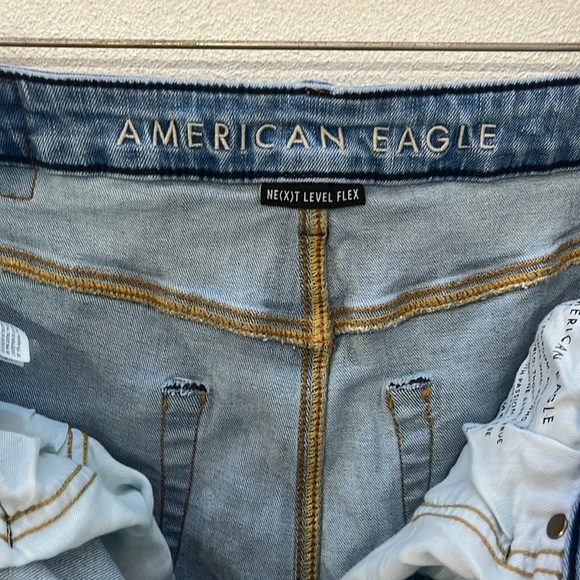 American Eagle Next Level Flex Relaxed Straight Jeans Size 32x30 - Picture 5 of 7